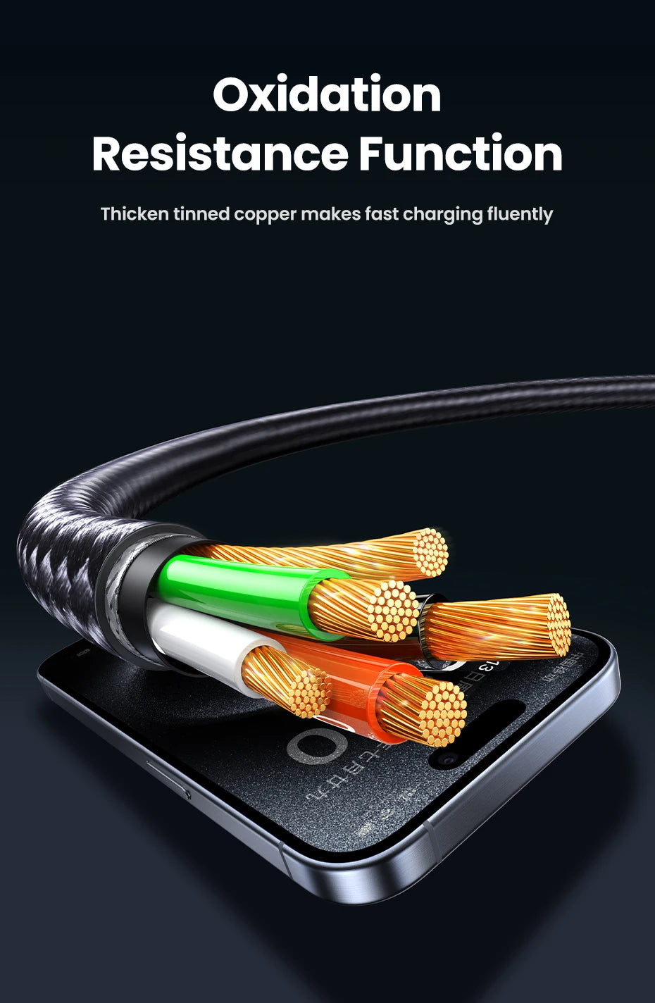 100W 2-in-1 USB-C Fast Charging Cable