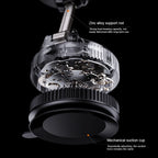 15W Magnetic Wireless Charging Phone Holder with Vacuum Suction Mount