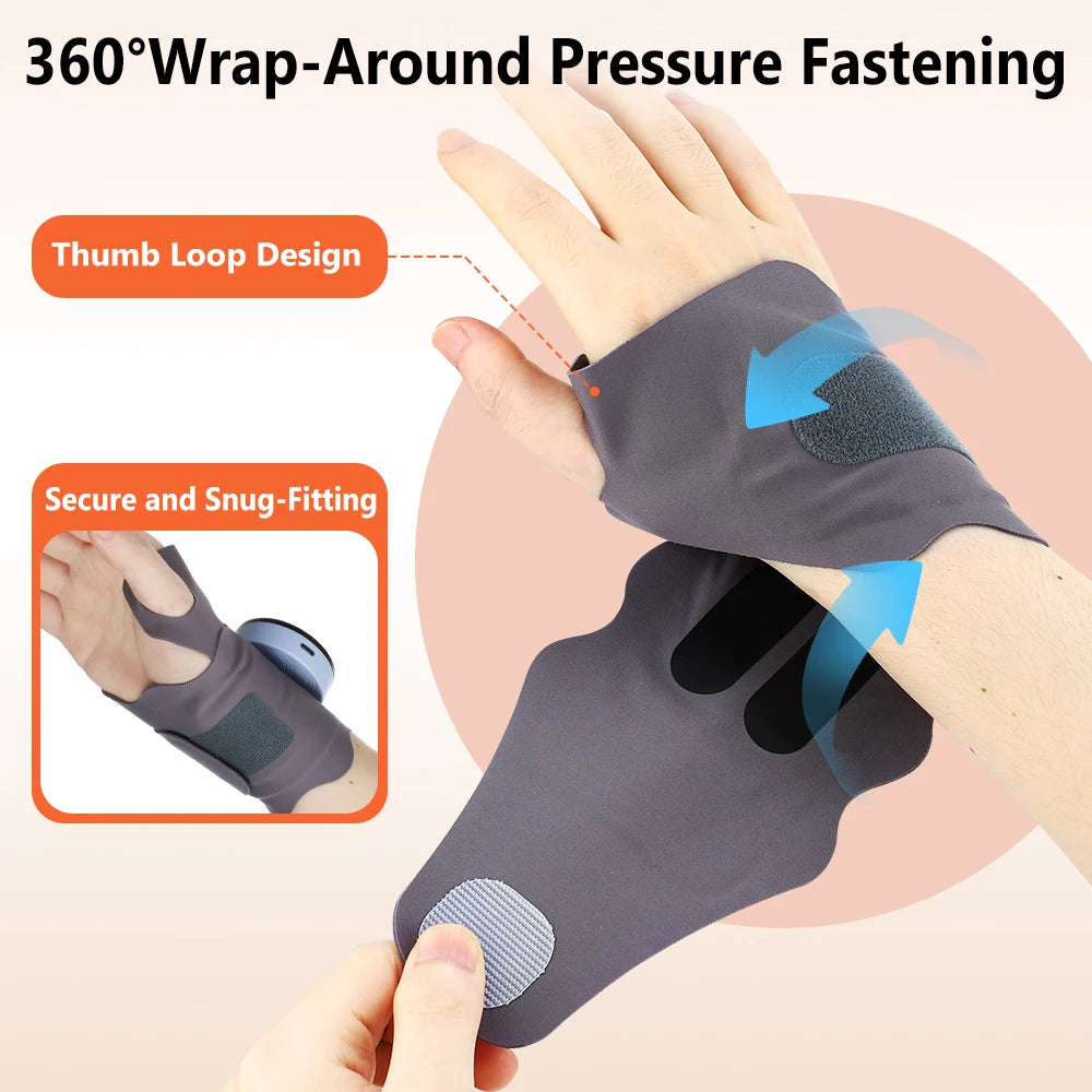 Microcurrent Wrist Massager Band with Adjustable Intensity - 9