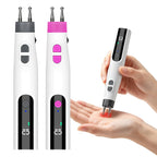Electric Double-Head Meridian Massage Pen for Body Relaxation