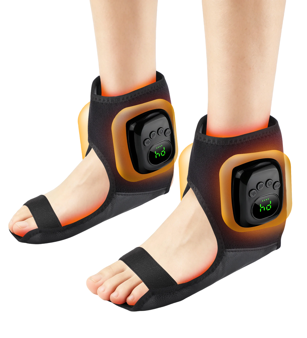 Wireless Ankle Airbag Compression Massager with Heat