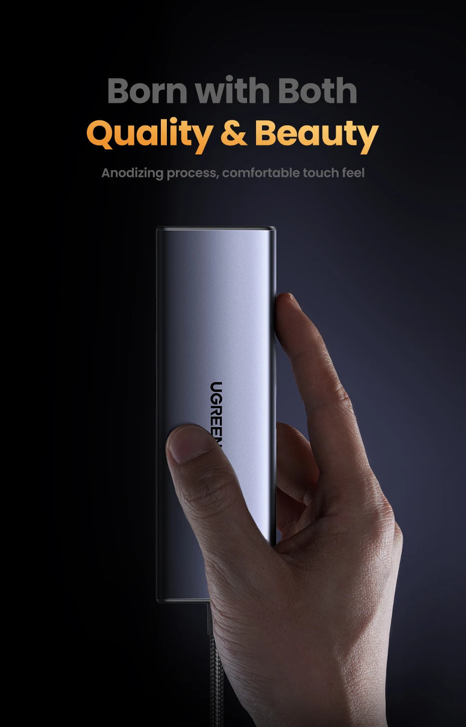 9-in-1 USB-C Hub with 4K 60Hz HDMI and 100W Power Delivery