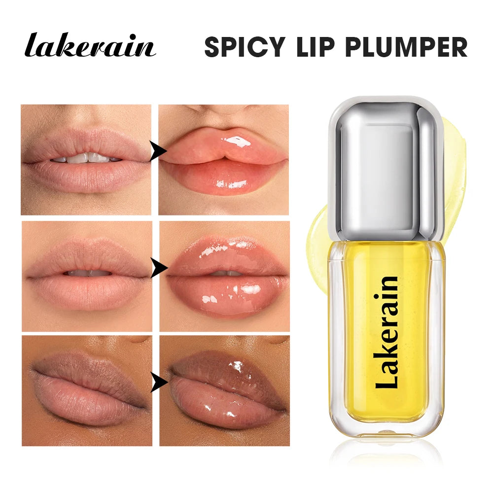Spicy Tingle Lip Plumping Gloss for Fuller Lips