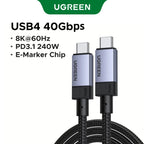 USB4 240W Fast Charging and 40Gbps Data Sync Cable