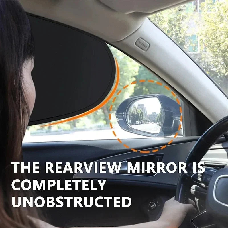 Electrostatic Car Side Window Sun Shade - 2