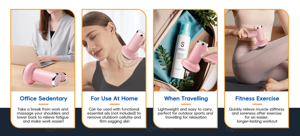 Portable Electric Handheld Body Sculpting Massage Gun