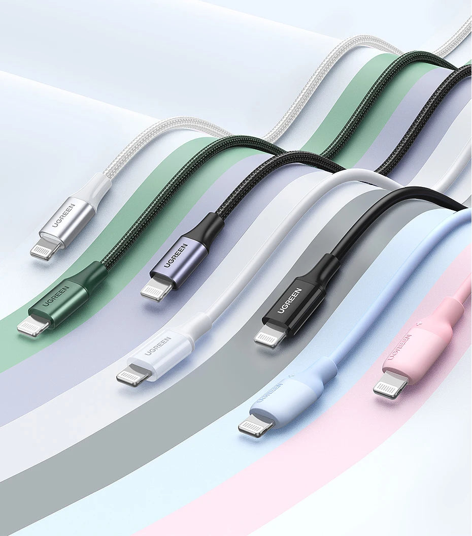 USB-C to Lightning PD 20W Fast Charging Cable - 25