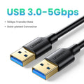 USB 3.0 Male to Male Extension Cable 5Gbps High-Speed Data Transfer