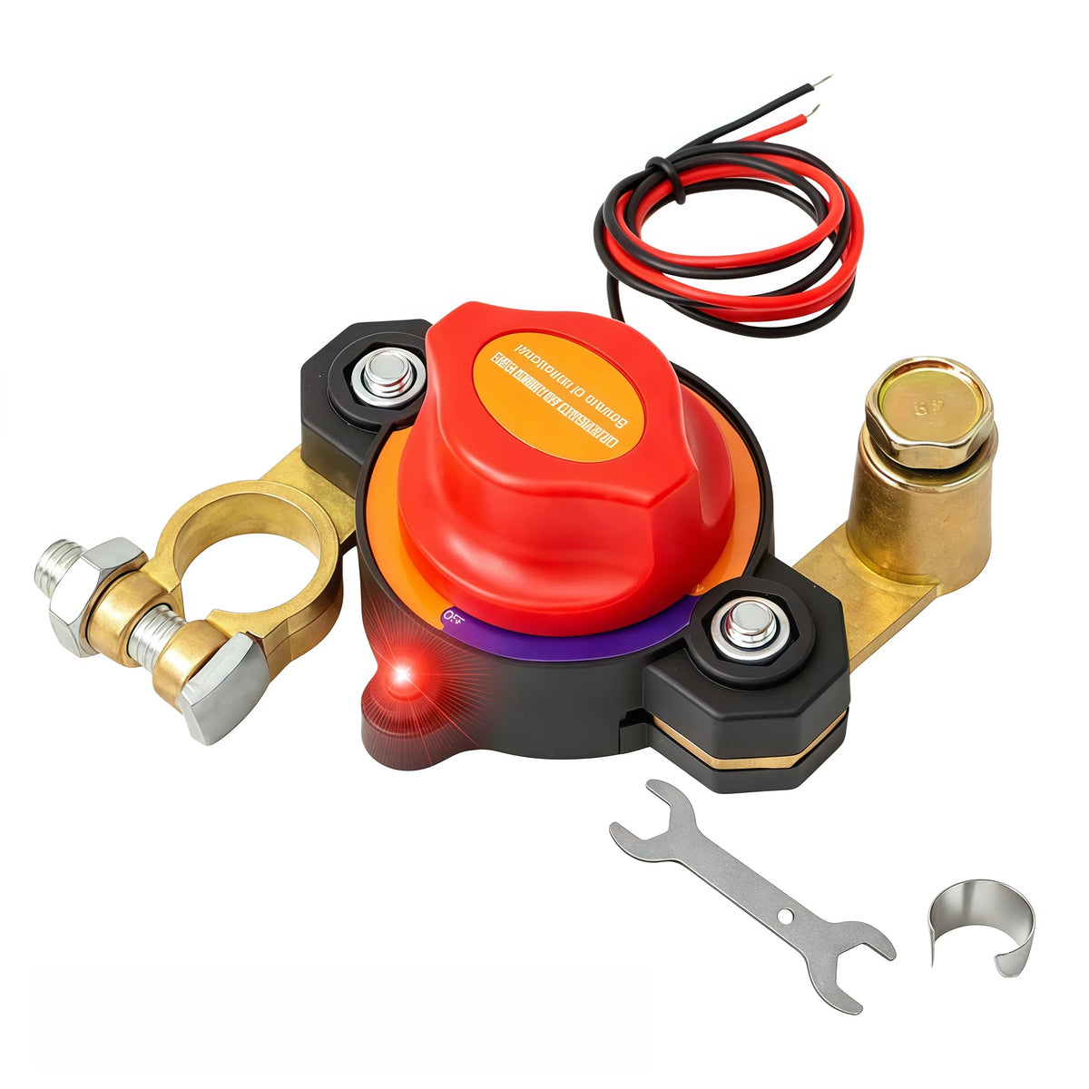 12V-24V Battery Master Disconnect Kill Switch for Vehicles
