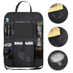 Car Seat Back Organizer with Tablet Holder and Storage Pockets