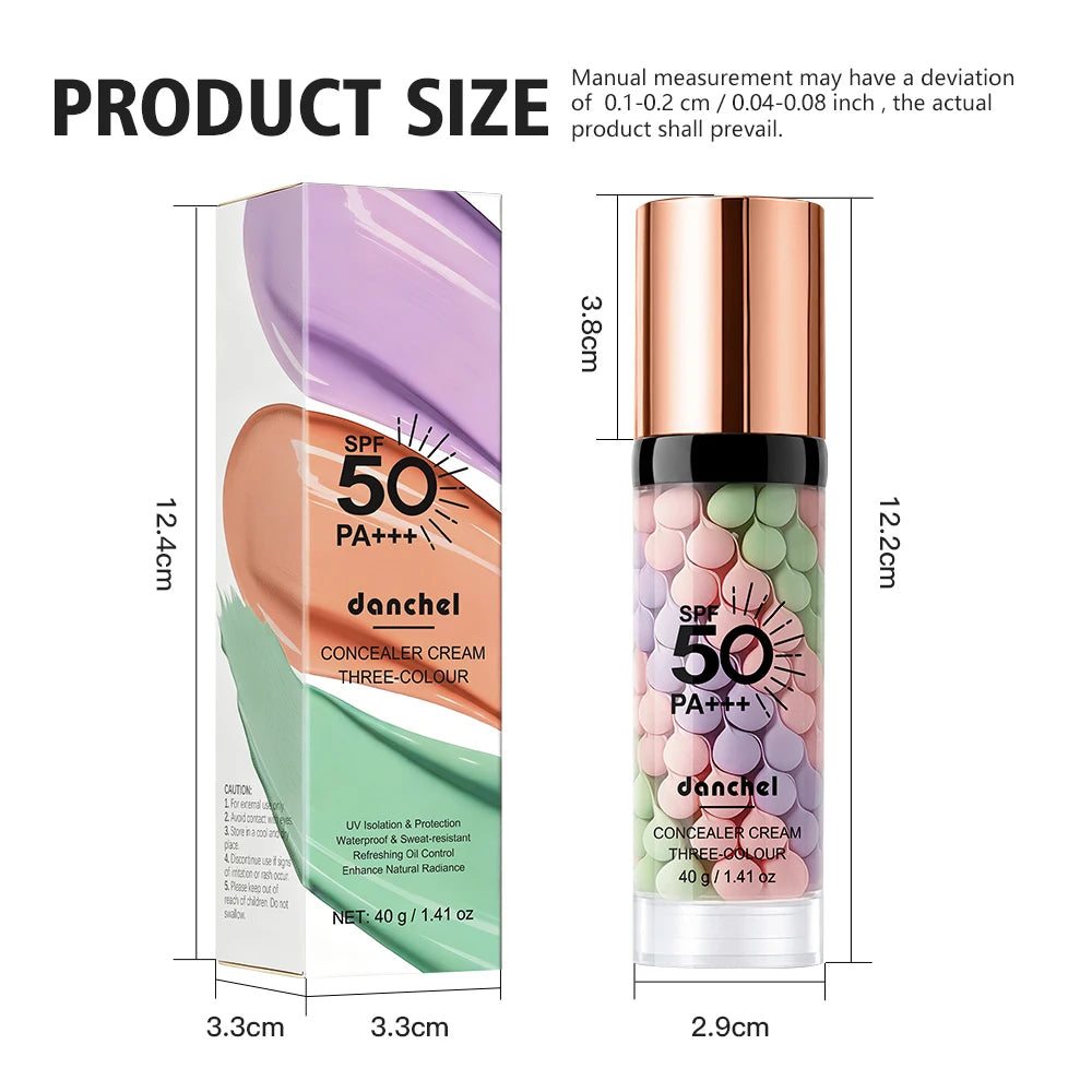 3-Color Correcting Makeup Primer with SPF 50 - 15