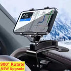 Dashboard Car Phone Holder 900 Degree Rotation Mobile Stand