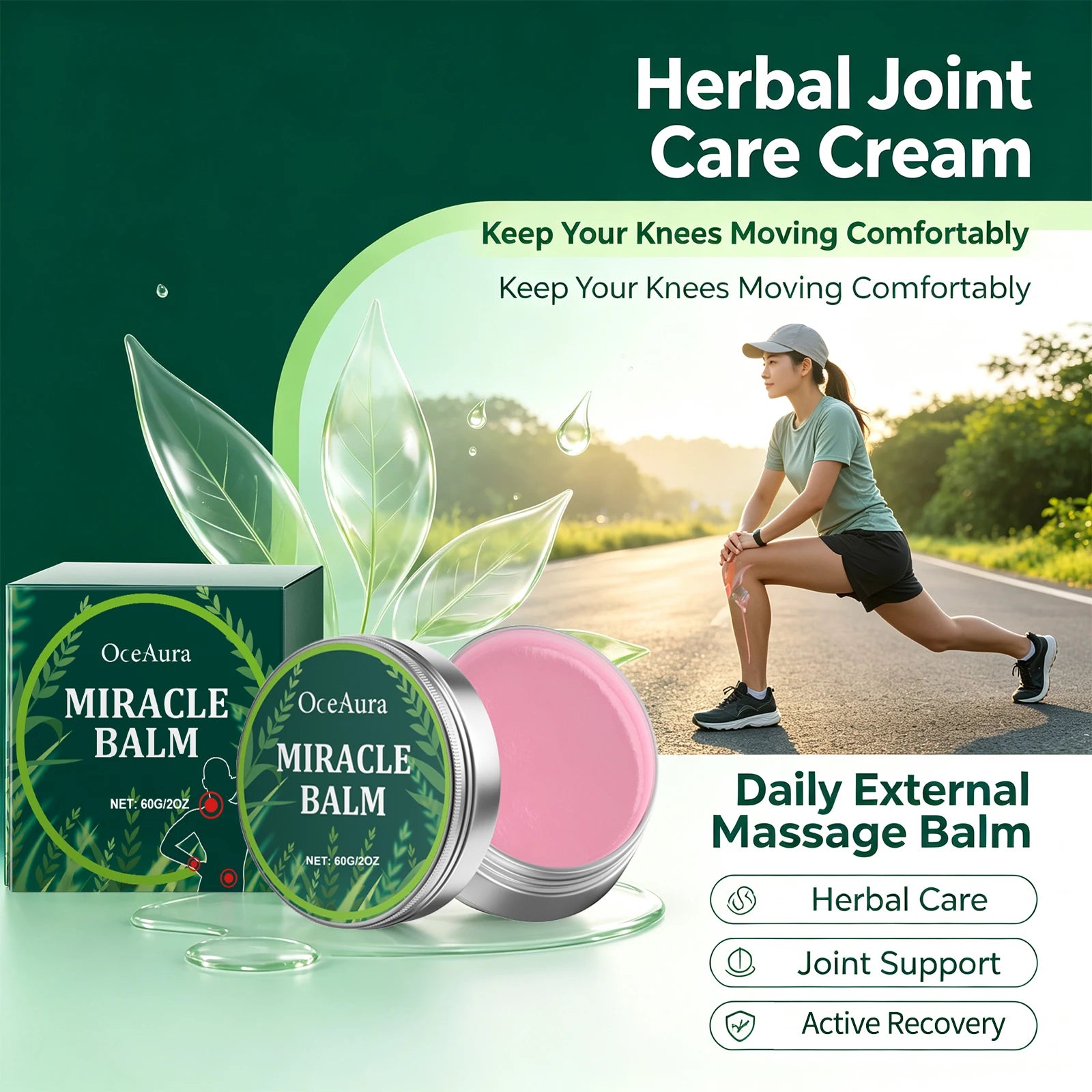 Herbal Massage Balm for Joint and Muscle Soreness - 6