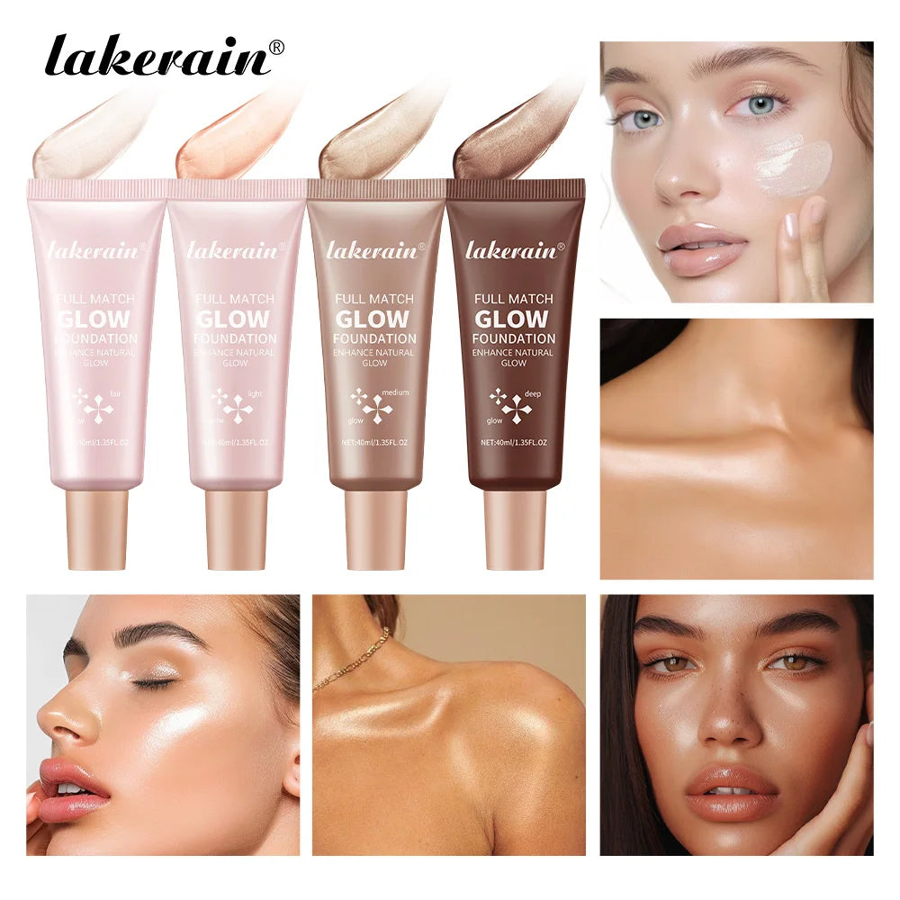 Liquid Illuminating Glow Foundation and Highlighter - 1