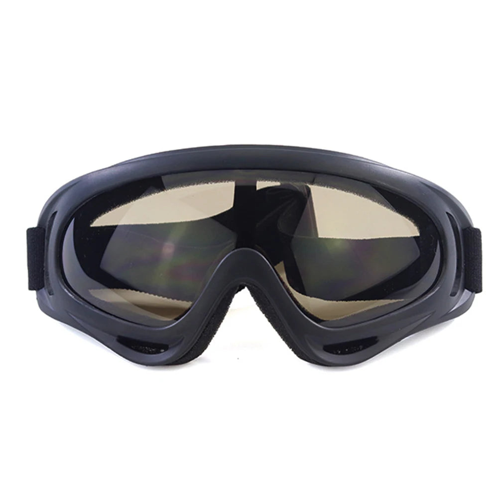 Unisex Windproof Anti Glare Motorcycle Riding and Ski Goggles