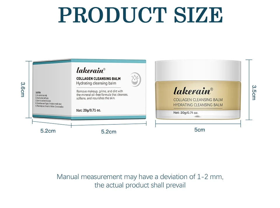 Collagen Hydrating Makeup Removing Cleansing Balm - 15