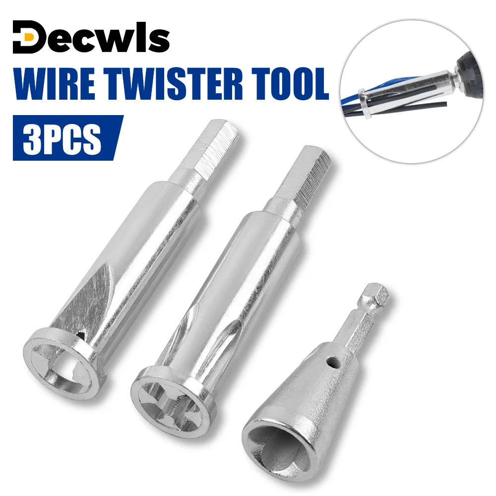 Electric Drill Wire Twister and Connector Tool Set