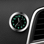 Luminous Quartz Analog Clock for Car Dashboard Boat and Bike