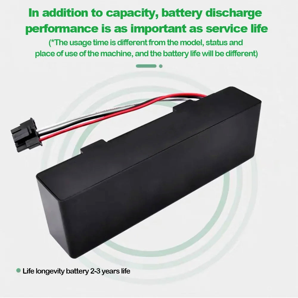 14.8V 12800mAh Replacement Battery for VIOMI Robot Vacuum