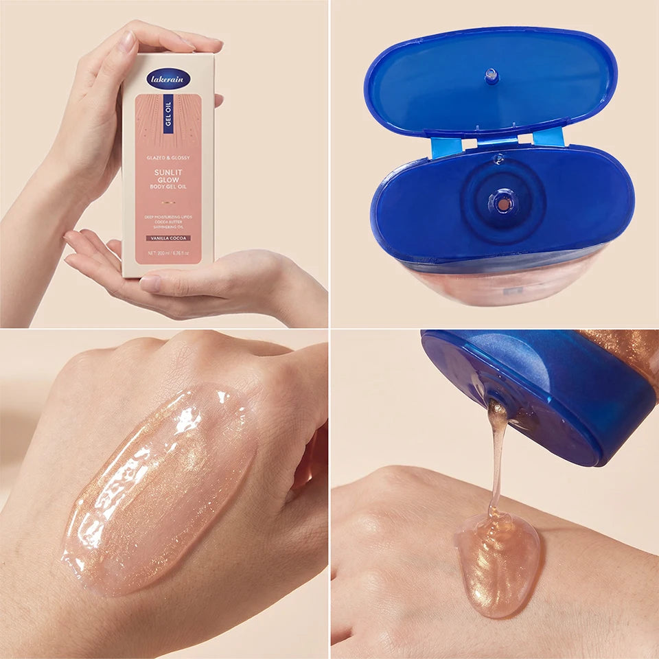 Sunlit Glow Hydrating Shimmer Body Gel Oil