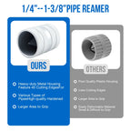 Handheld Pipe Deburring and Reaming Tool for Copper and PVC