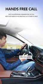 Bluetooth 5.1 Car FM Transmitter and Wireless Audio Receiver
