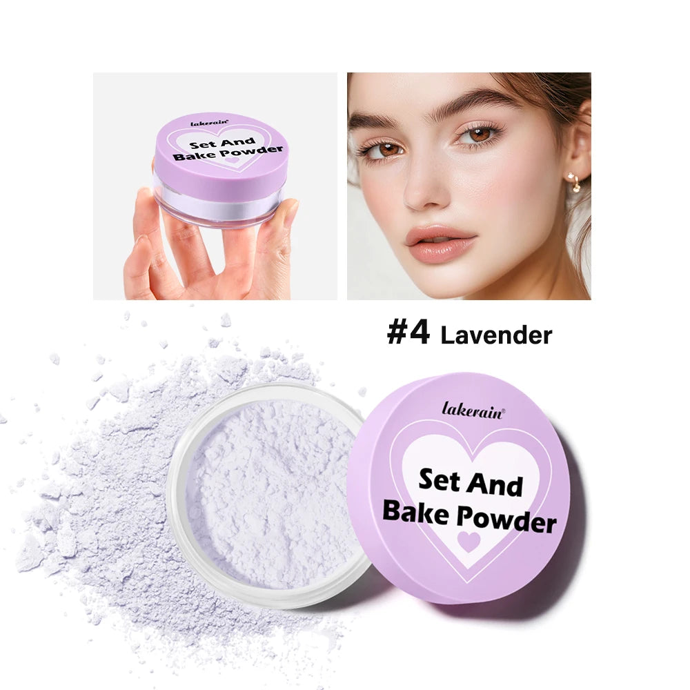 Matte Finish Loose Setting Powder for Oil Control