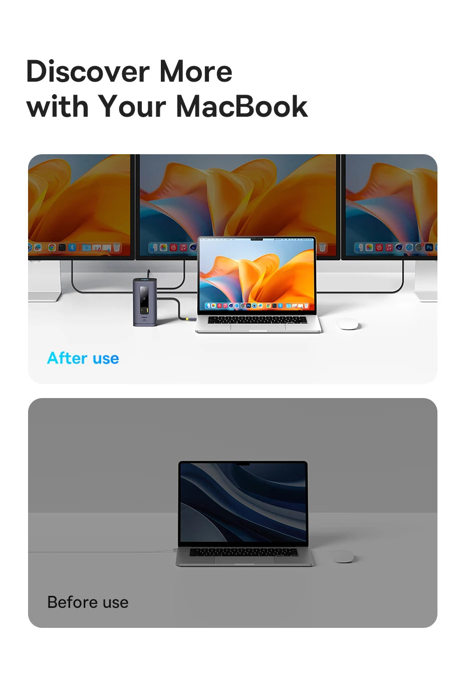 11-in-1 USB-C Triple Display Docking Station 4K 60Hz