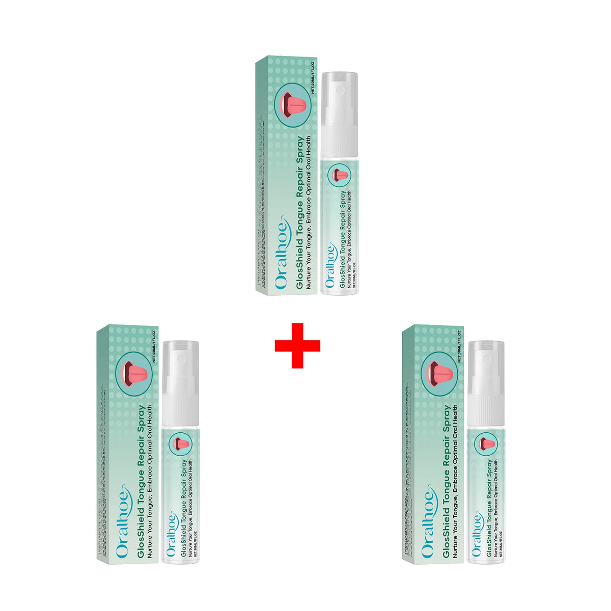 Tongue Repair Spray for Fresh Breath and Oral Care