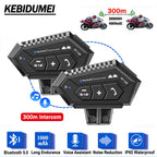 BT-12B Bluetooth 5.0 Motorcycle Helmet Intercom Headset 300M Range