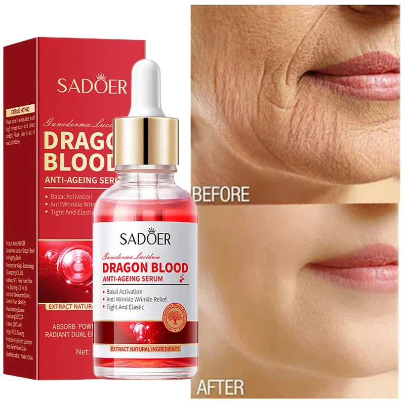 Dragon Blood Anti-Aging Face Serum for Skin Firming and Smoothing