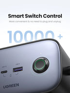 100W GaN 6-in-1 Fast Desktop Charging Station and Power Strip