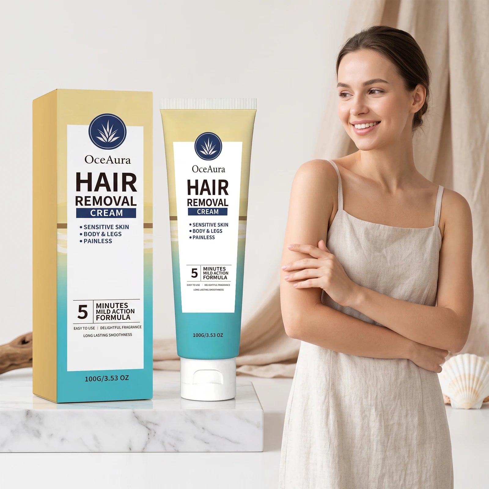 Painless Hair Removal Cream for Full Body - 3