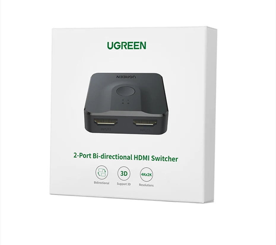 4K 60Hz Bi-Directional HDMI Switcher for Monitors and Gaming Consoles - 26