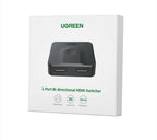 4K 60Hz Bi-Directional HDMI Switcher for Monitors and Gaming Consoles