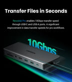 13-in-1 Triple Display USB-C Docking Station with 4K 60Hz Support