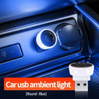 5V USB LED Mini Ambient Atmosphere Light for Car Home and Office
