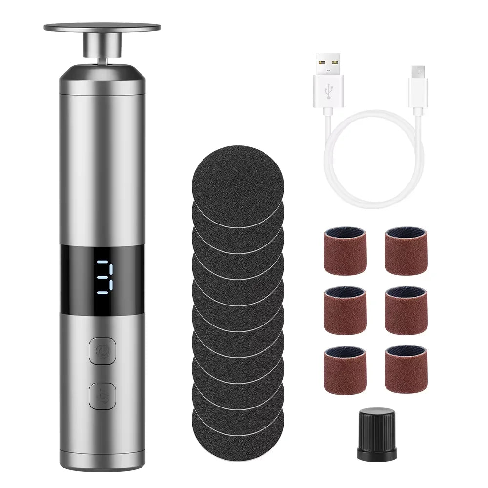 Electric Callus Remover for Pedicure and Smooth Heels