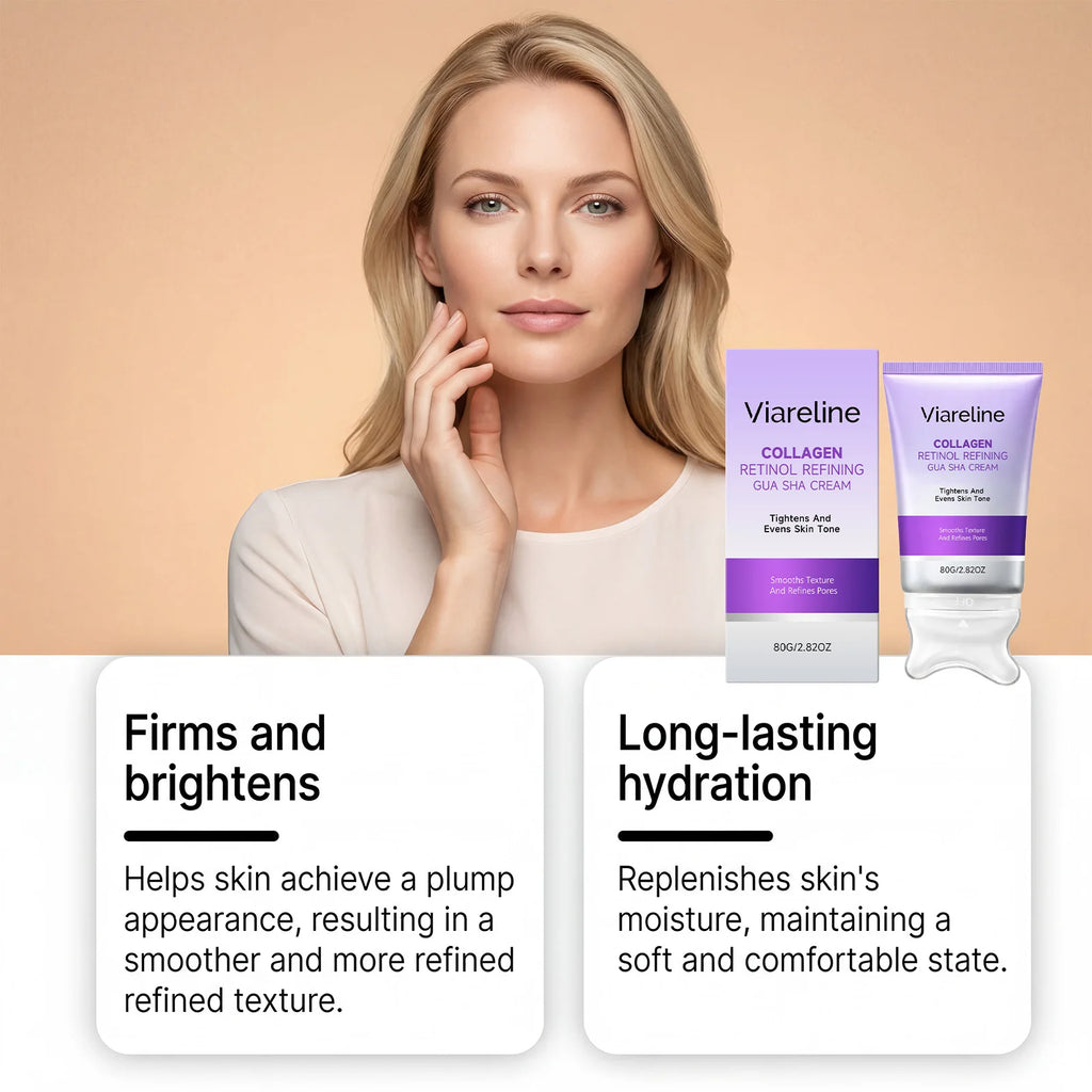 Collagen Retinol Sculpting Gua Sha Facial Cream