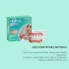 Flexible Silicone Cosmetic Denture Set for Smile Restoration
