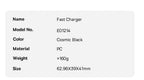 100W GaN 3-Port Fast Wall Charger for Laptops and Smartphones