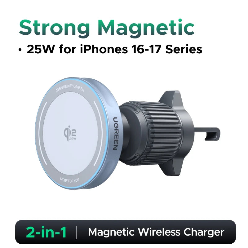 Magnetic Wireless Car Charger for iPhone - 22