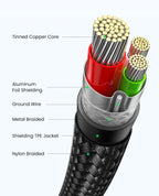 100W USB-C to USB-C Fast Charging and Data Sync Cable
