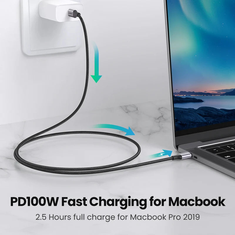 100W USB-C to USB-C Fast Charging Power Delivery Cable