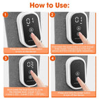 Wireless Air Compression Leg Massager for Muscle Recovery