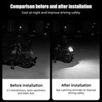 12V LED Devil Eye Atmosphere Lamps for Cars and Motorcycles