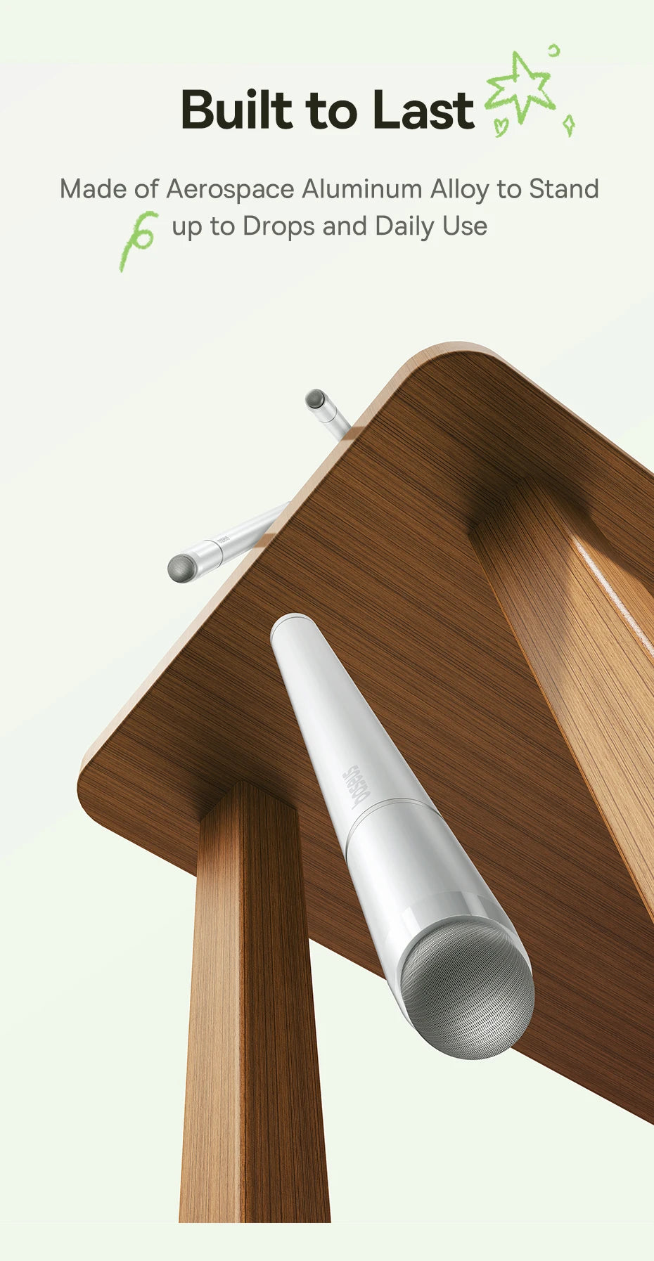3-in-1 Universal Capacitive Stylus Pen for Touch Screens