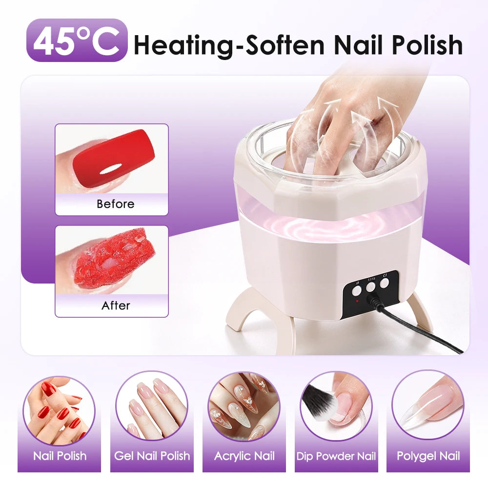 2-in-1 Electric Gel Polish Remover and Nail Dryer - 9