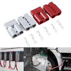 50A 120A 600V Battery Charging Quick Power Connector Plug Set