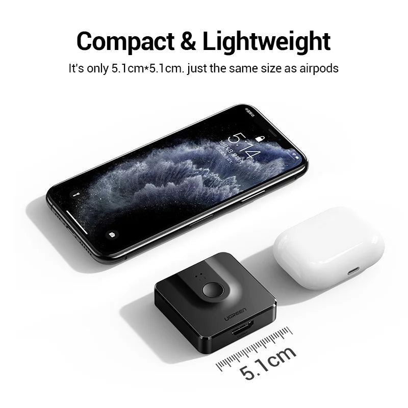 4K 60Hz Bi-Directional HDMI Switcher for Monitors and Gaming Consoles